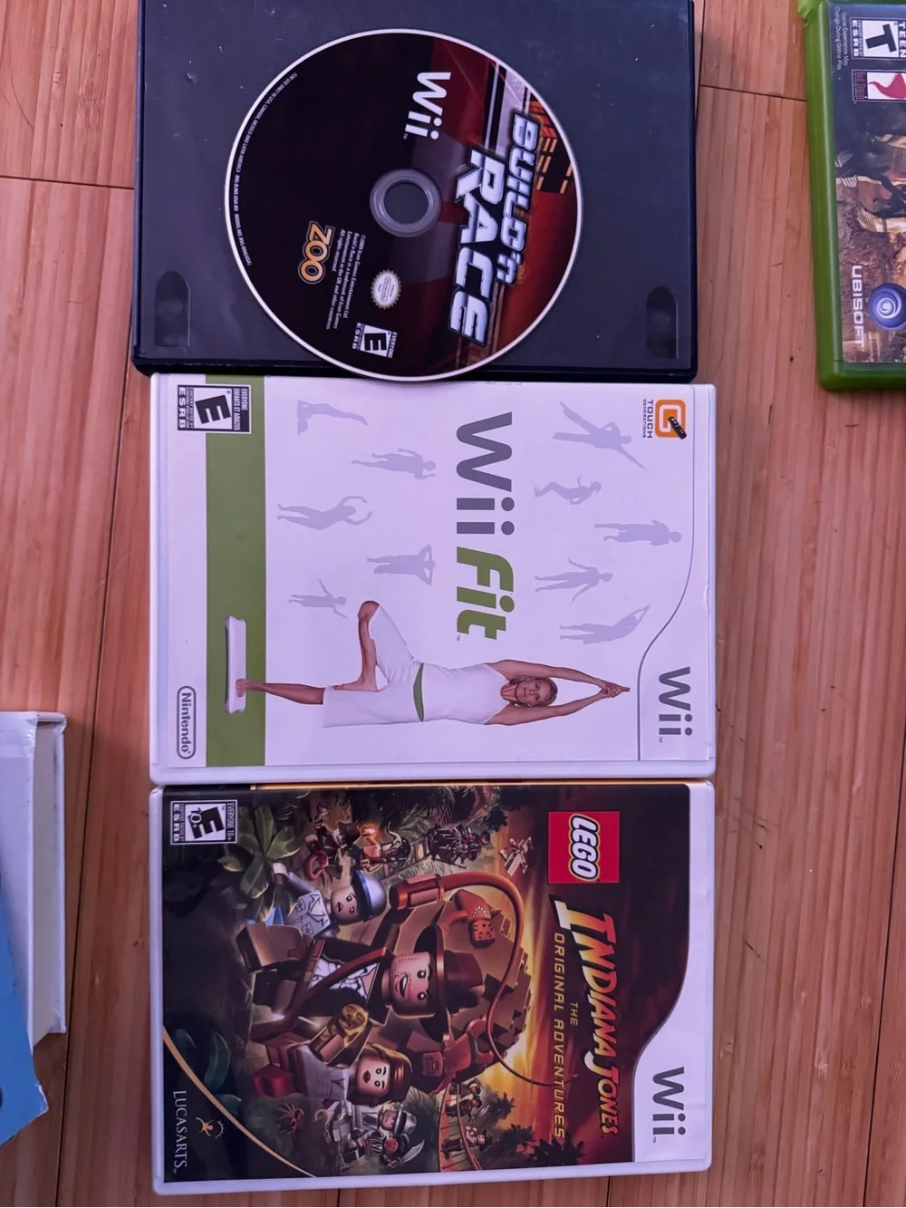 Nintendo Wii Fit & LEGO Indiana Jones and Build N Race bundle